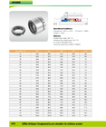 ISO9001 Wave Spring Mechanical Seal HJ92N With Spring Protection